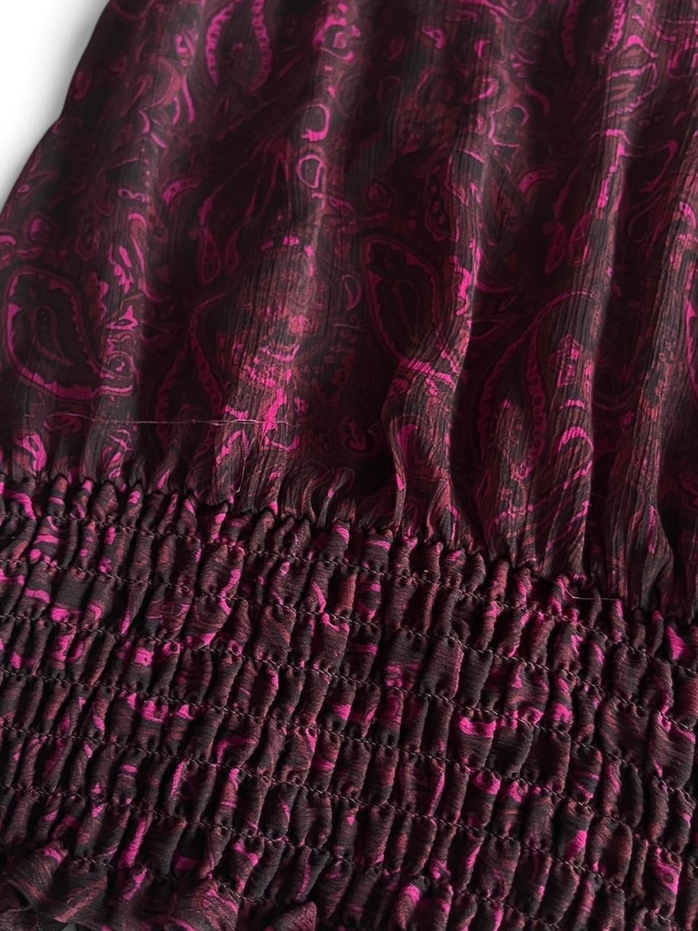Size Small Purple Jacob Patterned Top - Picture 7 of 7
